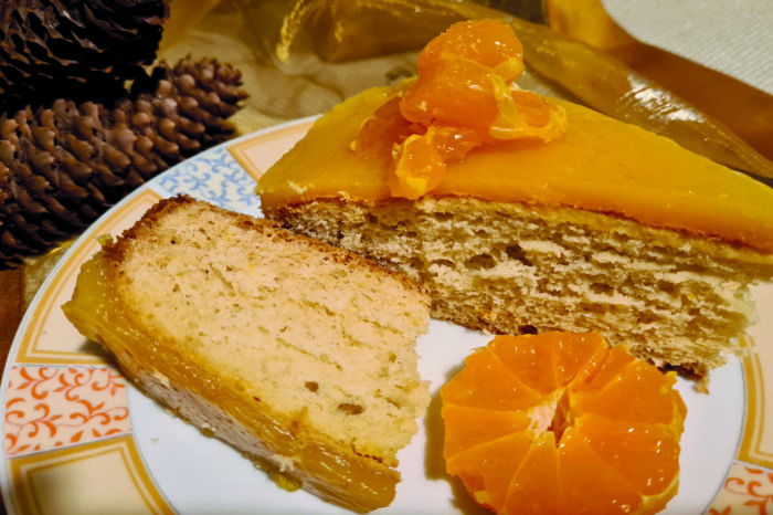 Ein halbwegs gesunder Orangen-Mandarinen-Kuchen